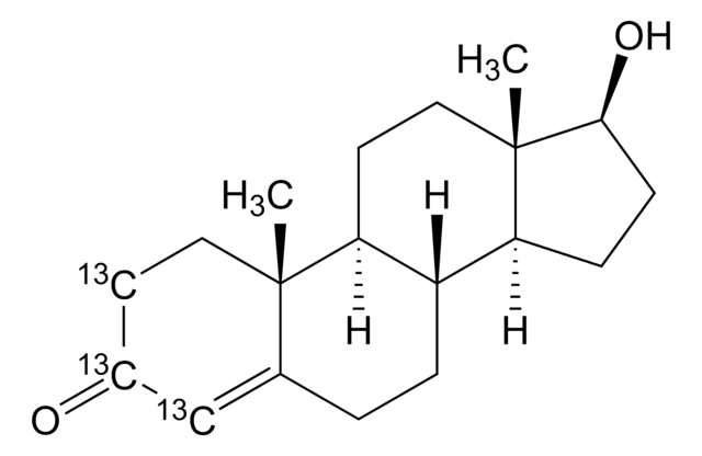 Testosterone-2,3,4-¹³C? solution