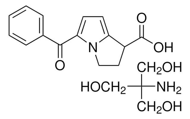 Ketorolac trometamol for peak identification