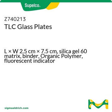 TLC GLASS PLATES, SI 60