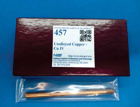 Unalloyed copper