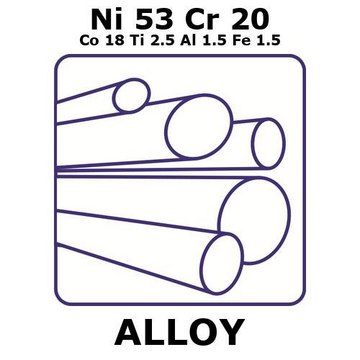 NIMONIC ALLOY 90, NI53CR20CO18TI2.5AL1