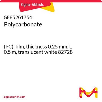 POLYCARBONATE, (PC), FILM, THICKNESS 0.&