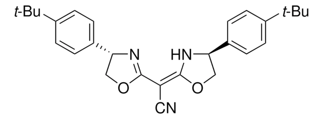 (4S)-(+)-4-[4-(tert-butyl)phenyl]-?-[(4S)-4-[4-(tert-butyl)phenyl]-2-oxazolidinylidene]-2-oxazolineacetonitrile
