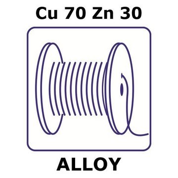 BRASS ALLOY, CU70ZN30, 25M WIRE,