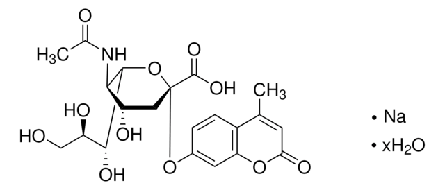 2?-(4-Methylumbelliferyl)-?-?-N-acetylneuraminic acid sodium salt hydrate