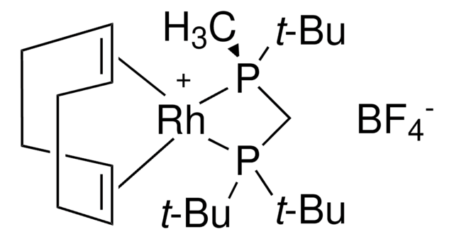 R-(tert-Butylmethylphosphino-di-tert-butylphosphinomethane)-??-(1,5-cyclooctadiene)rhodium(I) tetrafluoroborate