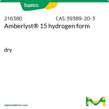 Amberlyst® 15 hydrogen form