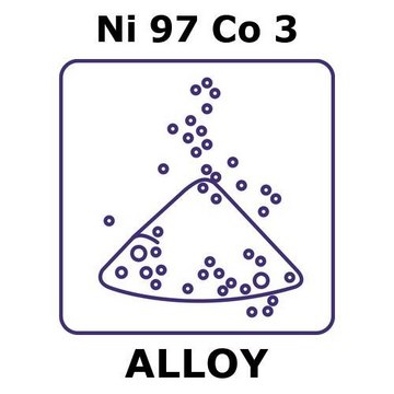 NICKEL/COBALT, POWDER,NI97%/CO 3%, MEAN&