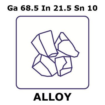 GALLIUM-INDIUM-TIN ALLOY, GA68.5IN21.5S&