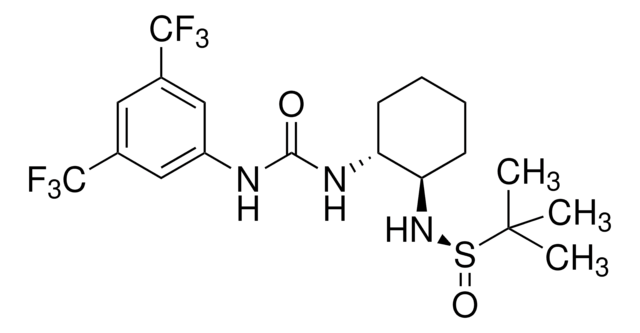 (R)-N-[(1R,2R)-2-(3-(3,5-Bis(trifluoromethyl)phenyl)ureido)cyclohexyl]-tert-butyl-sulfinamide