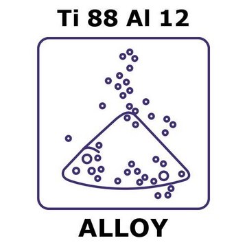 TITANIUM-ALUMINUM ALLOY, TI88AL12, POWD&