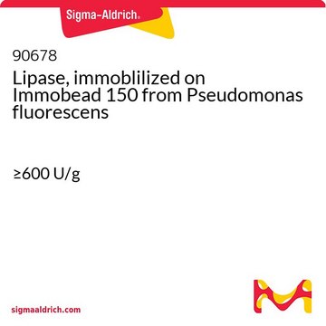 Lipase, immoblilized on Immobead 150