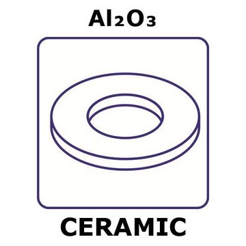 ALUMINA, WASHER, SIZE M6 (ANSI)