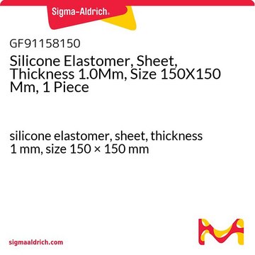 SILICONE ELASTOMER, SHEET, THICKNESS 1.&