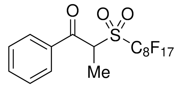 2-((Perfluorooctyl)sulfonyl)-1-phenylpropan-1-one