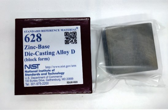 SPECTROGRAPHIC ZINC-BASE DIE-CASTING ALL