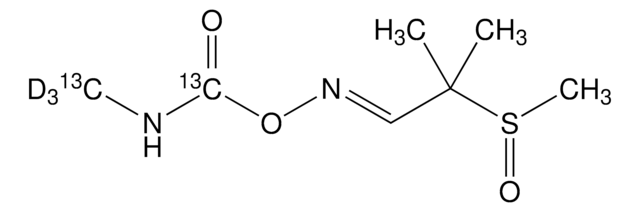 Aldicarb-(N-methyl-¹³C,d?, carbamoyl-¹³C) sulfoxide