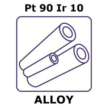 PLATINUM-IRIDIUM ALLOY, PT90IR10, 200MM&
