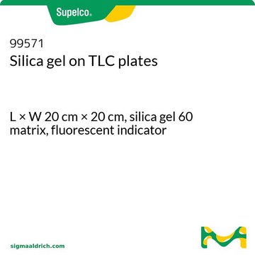 SILICA GEL ON TLC PLATES,