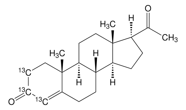 Progesterone-2,3,4-¹³C?