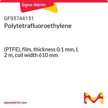 POLYTETRAFLUOROETHYLENE, (PTFE), FILM, &
