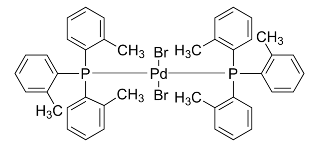 trans-Dibromo[bis(tri-o-tolylphosphine)]palladium(II)