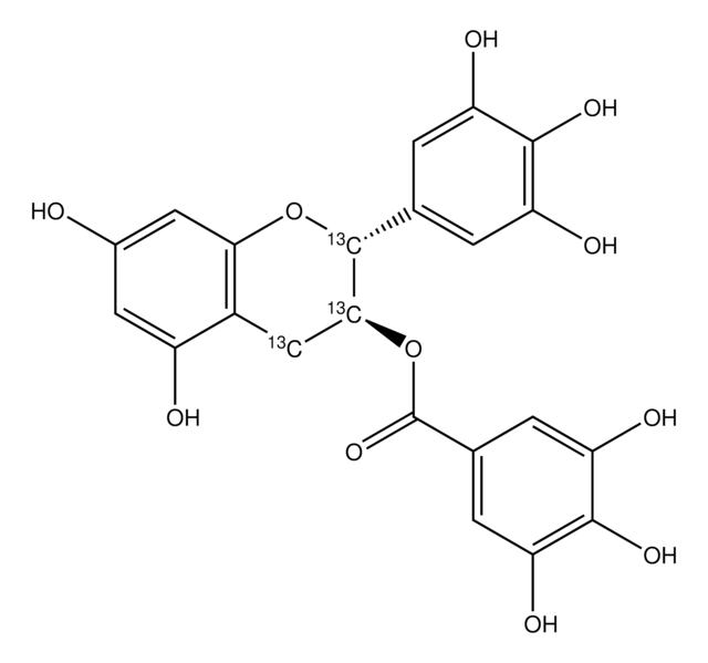 (±)-Gallocatechin-2,3,4-¹³C? gallate