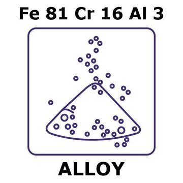 IRON-CHROMIUM-ALUMINUM ALLOY, FE81CR16A&