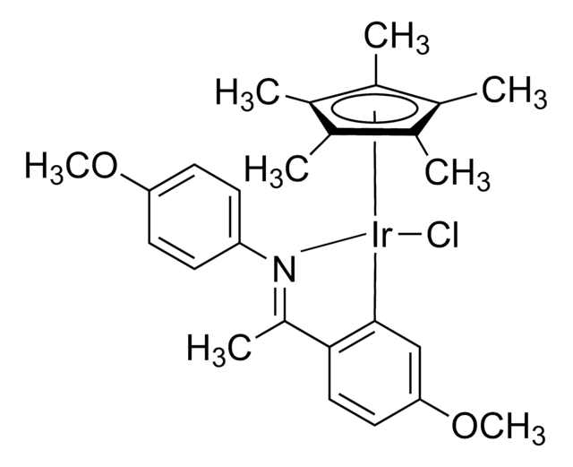 Chloro(5-methoxy-2-{1-[(4-methoxyphenyl)imino-N]ethyl}phenyl-C)(1,2,3,4,5-pentamethylcyclopentadienyl)iridium(III)
