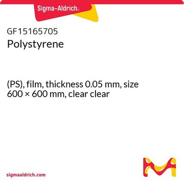 POLYSTYRENE, (PS), FILM, THICKNESS 0.05&