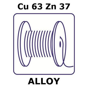 BRASS ALLOY, CU63ZN37, 25M WIRE,
