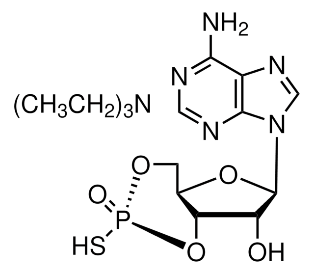 Rp-Adenosine 3?,5?-cyclic monophosphorothioate triethylammonium salt