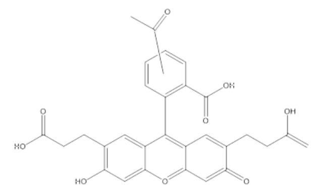 2?,7?-Bis(2-carboxyethyl)-5(6)-carboxyfluorescein