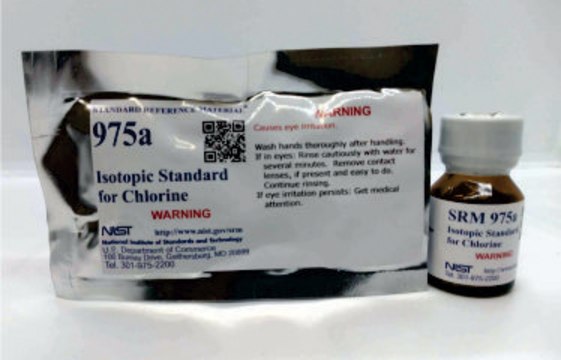 Isotopic standard for chlorine