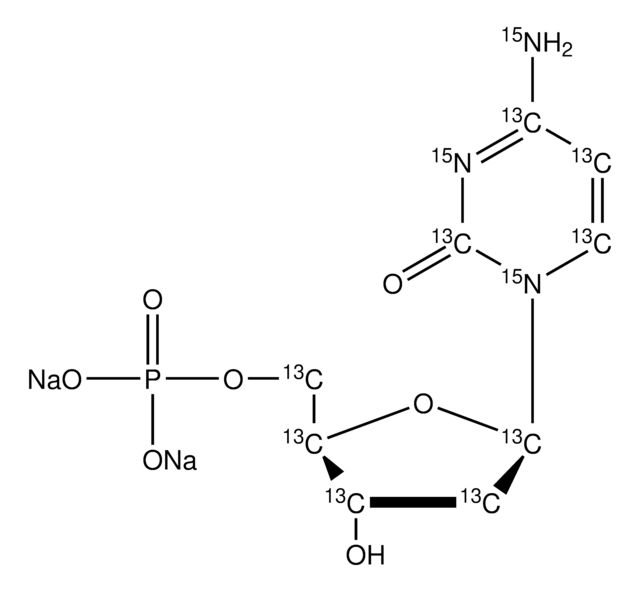 2?-Deoxycytidine-¹³C?,¹?N? 5?-monophosphate disodium salt solution