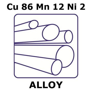 MANGANIN - RESISTANCE ALLOY, CU86MN12N