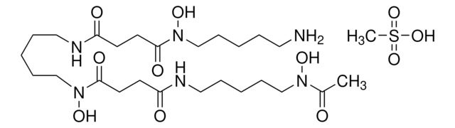 Deferoxamine mesylate salt