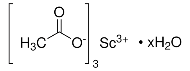 Scandium(III) acetate hydrate