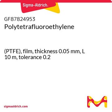 POLYTETRAFLUOROETHYLENE, (PTFE), FILM, &