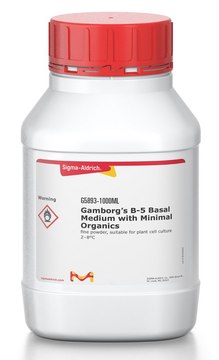 Gamborg’s B-5 Basal Medium with
