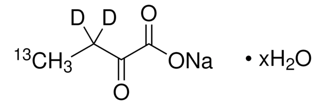 2-Ketobutyric acid-4-¹³C,3,3-d? sodium salt hydrate