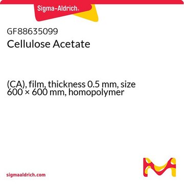 CELLULOSE ACETATE, (CA), FILM, THICKNES&