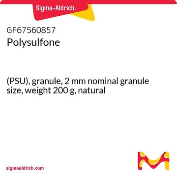 POLYSULFONE, (PSU), GRANULE, NOMINAL GR&
