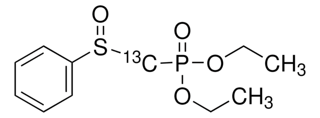 Diethyl (phenylsulfinylmethyl-¹³C)phosphonate