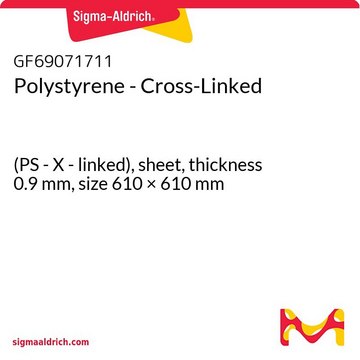 POLYSTYRENE - CROSS-LINKED, (PS -