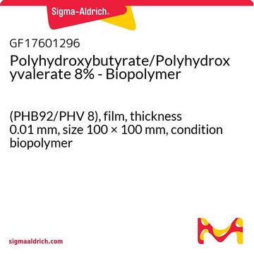 POLYHYDROXYBUTYRATE/POLYHYDROXYVALERATE&