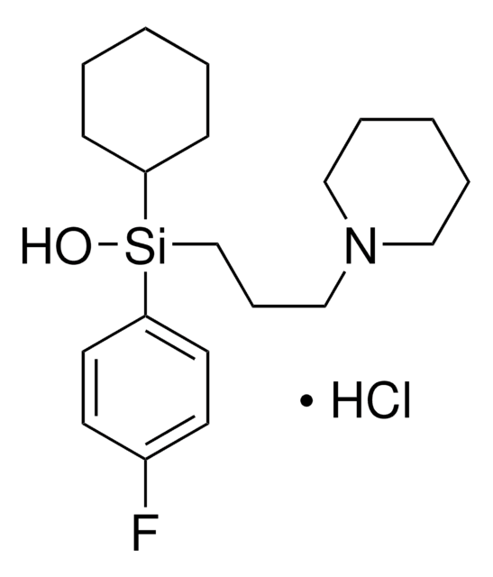 p-Fluorohexahydro-sila-difenidol hydrochloride