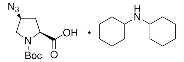 N-Boc-cis-4-azido-?-proline (dicyclohexylammonium) salt
