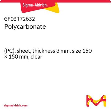 POLYCARBONATE, (PC), SHEET, THICKNESS 3&