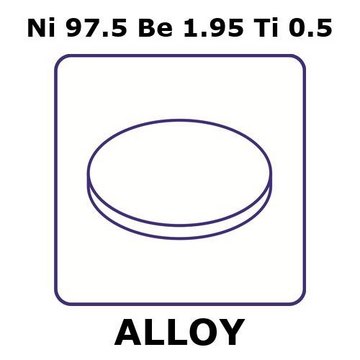 NICKEL-BERYLLIUM-TITANIUM ALLOY, NI97.5&
